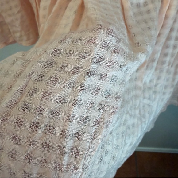 NWT, Free People Just Can't Get Enough Halter Asymmetrical Top in Peach, Medium - Picture 8 of 10